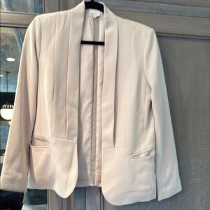 Club Monaco Blush Elegant Cream Women's Blazer